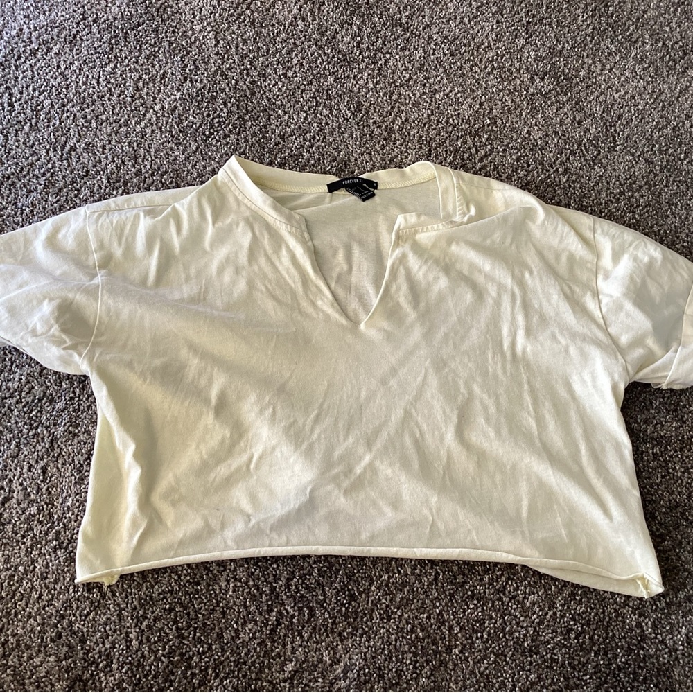 Cropped Box tee